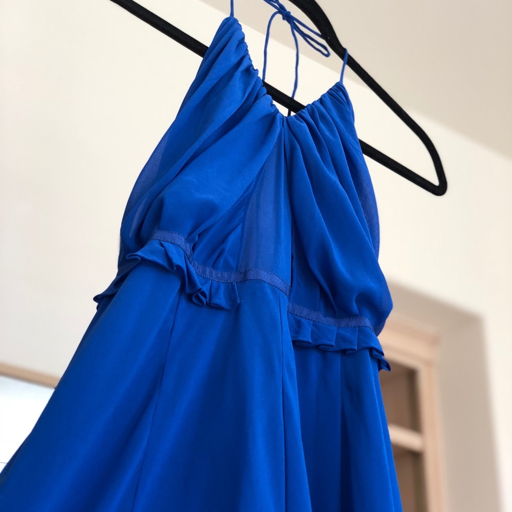 Vibrant blue Club Monaco dress